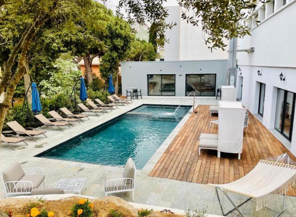 Best Western Hotel Casa Bianca, Piscine Interieure Et Exterieure Calvi  Ngoại thất bức ảnh
